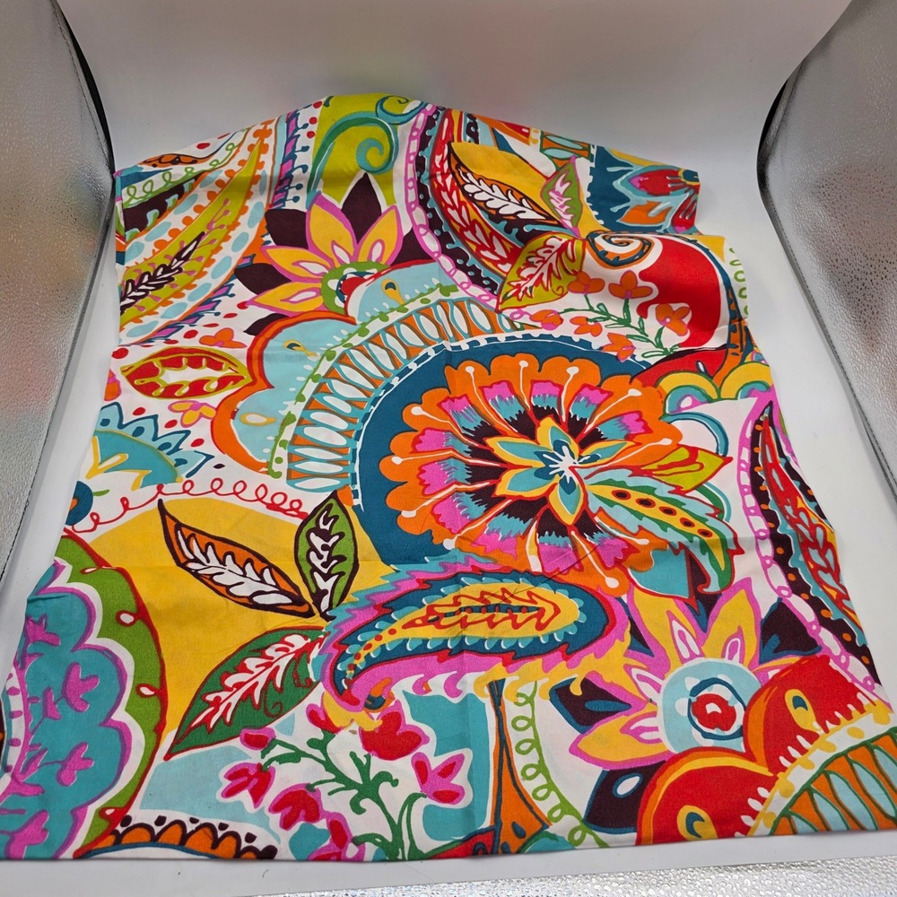 Bohemian Paisley Floral Multi-Color Pillowcase lot of 6 20x30 Polyester Home L4 - Picture 9 of 16